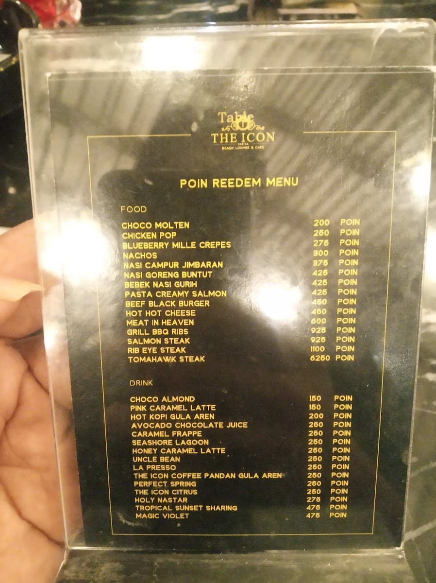 Menu The Icon Beach Lounge & Cafe-2