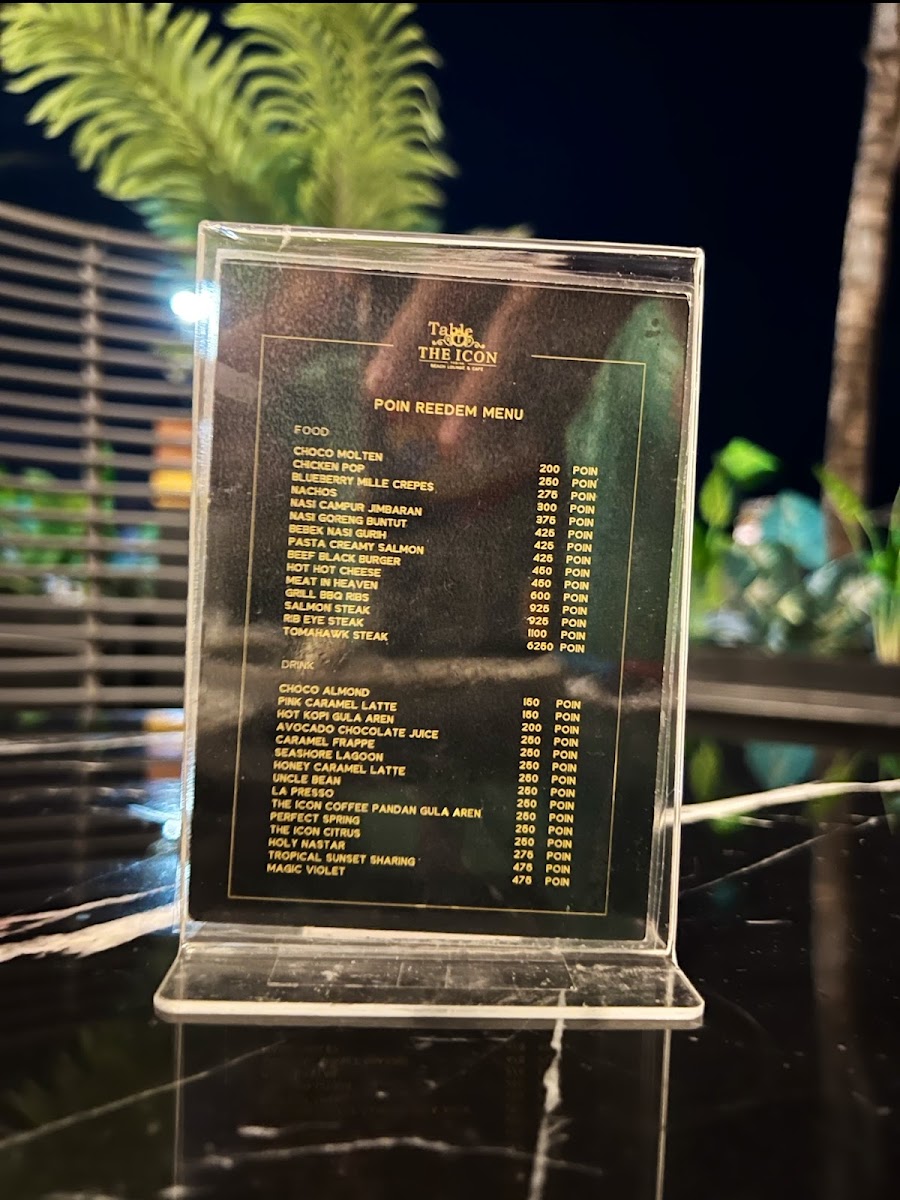 Menu The Icon Beach Lounge & Cafe-4